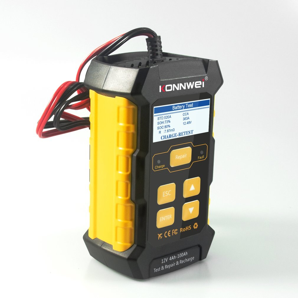 KW510 Batterij Tester Auto Batterij Hersteller Accessoires Lage Frequentie Constante Stroom Tester