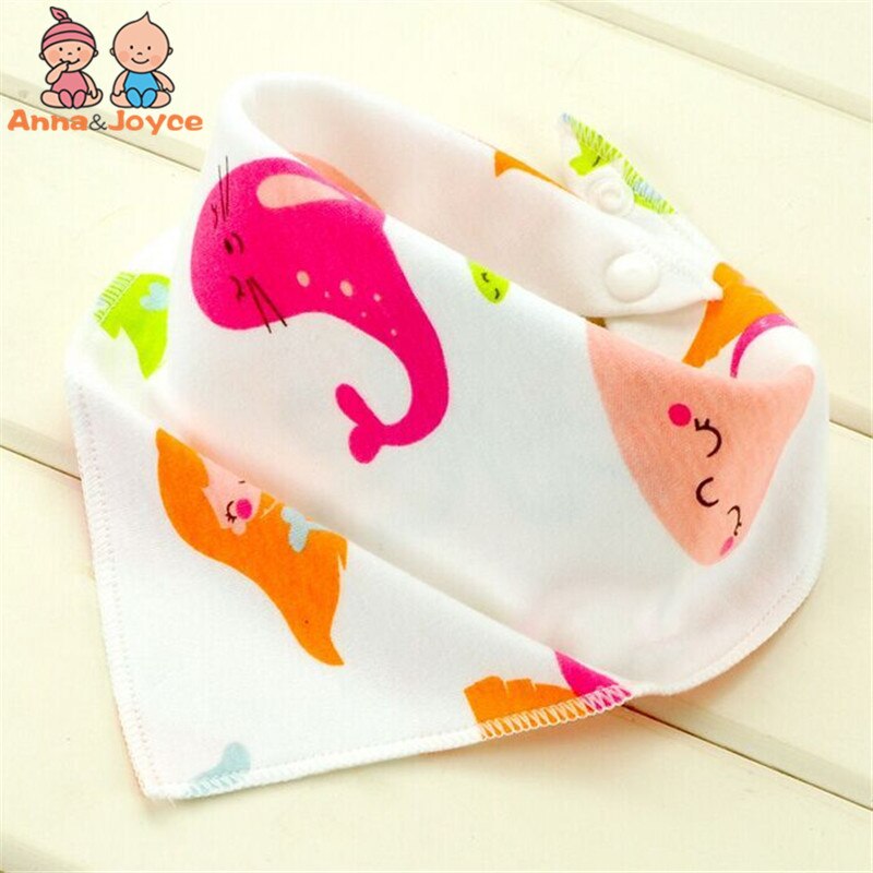 20 Stk/partij Katoen Baby Babador Bandana Slabbetjes Voor Baby Sjaal Jongens Meisjes Baby Bib Burp Doeken Baby Cadeau