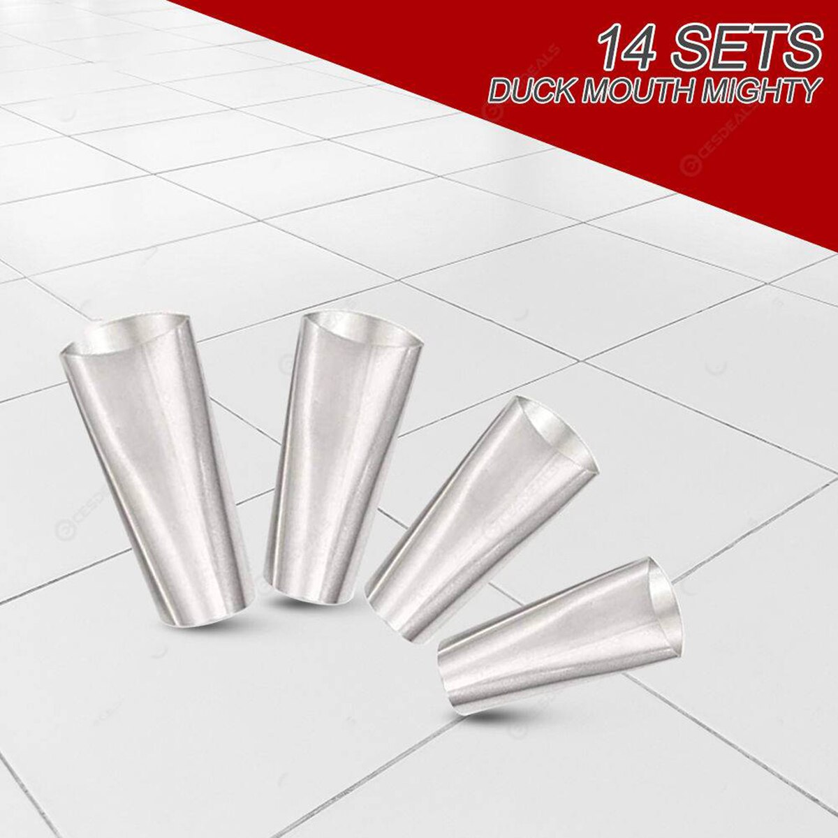 14pcs Caulking Finisher Stainless Steel Caulking Finisher Sealant Caulking Finishing Tool For Bathroom Kitchen Window