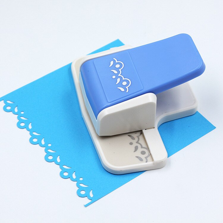 Hollow Lace Tool Diy Paper Cutting Tool Jam Pattern Puncher Embossing Card Jam Greeting Card Flower Paper Edge Simple Production: 01