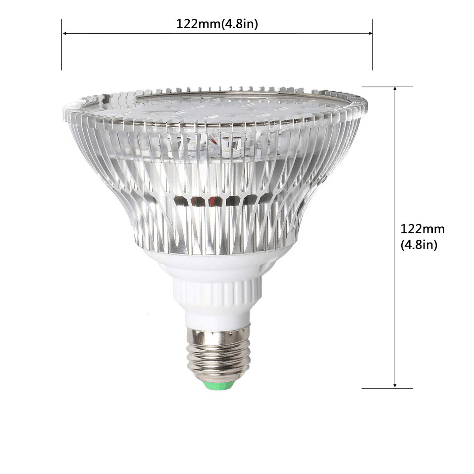 54w led kæledyr belysning akvarium lampe led akvarie lys plante pære til saltvand marine koralrev sump alger uv ir rød blå