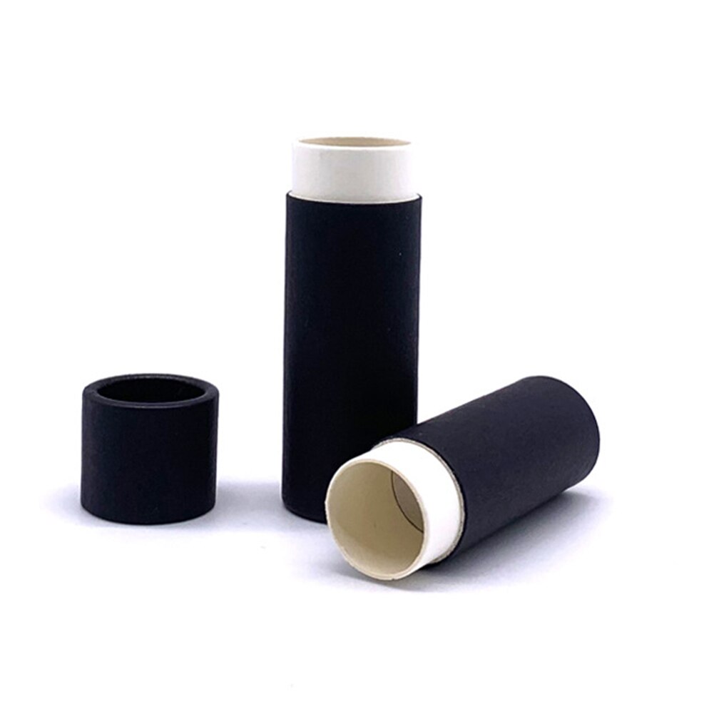 50 Stuks Lege Papier Shell Lipstick Buizen Met Cap Lippenbalsem Chapstick Houder Diy Makeup Tools Hervulbare Container