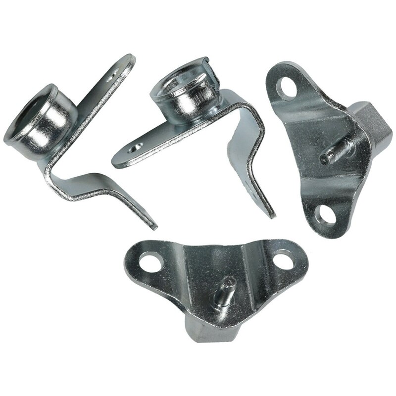 4 Pieces Tailgate Hinge Kit Set for Chevy Silverado GMC Sierra Tailgate 1999-06