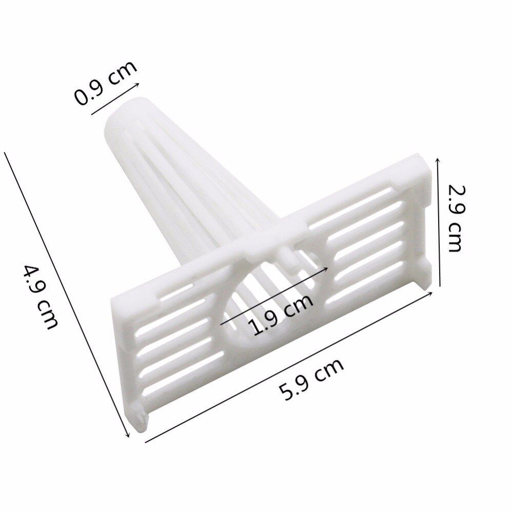 Puertas antirrobo de abejas, dispositivo de colmena, alarma de puerta, protección de apicultor, herramientas de apicultura de abeja reina, 10 Uds.