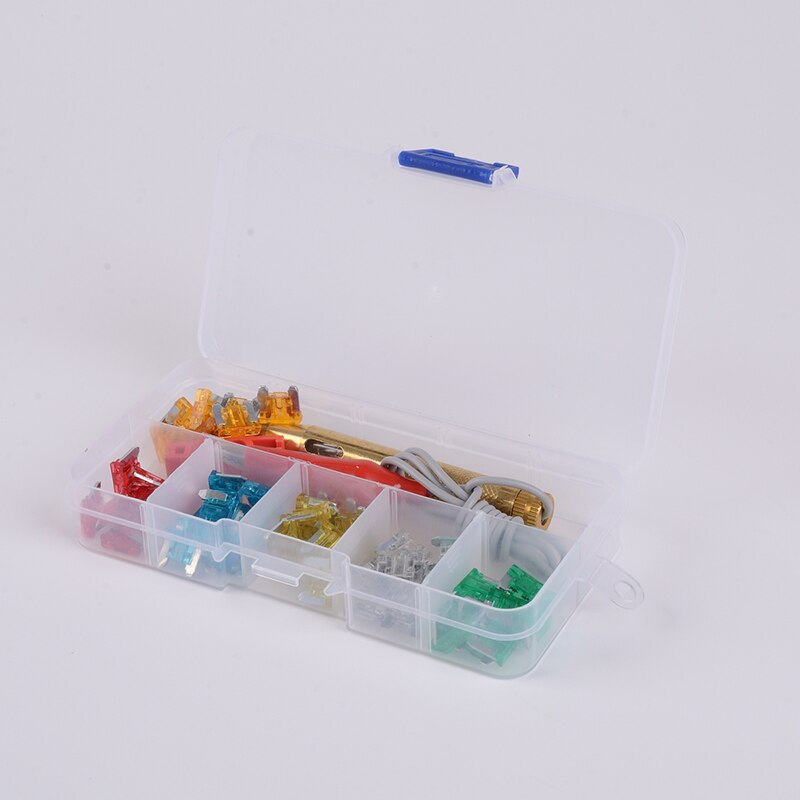60Pcs Car Micro Fuse Assortment Kit 5A 10A 15A 20A 25A 30A Auto Blade Fuses With Test Pen Clip For Car Motorcycle Boat