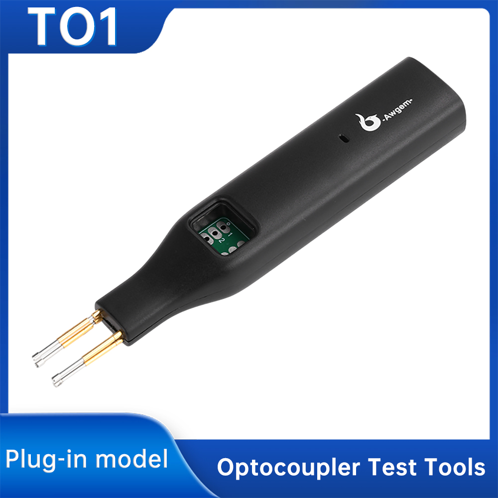 Optocoupler Tester Detectie Tool Oplaadbare Optocoupler Online Testmodule Elektronische Reparatie Tool Type-C Interface: Bruin