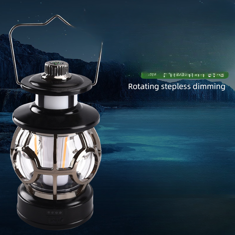 Portable LED Multi-function Long Battery Life Portable Outdoor Atmosphere Camping Tent Light Camping Lantern