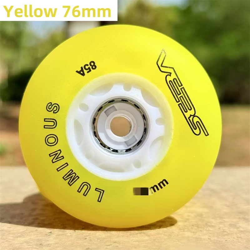 4 stks 85A 62mm 64mm 68mm 70mm 72mm 76mm 80mm Lichtgevende LED Glans Roller Wiel voor Kinderen Volwassenen Schaatsen Patines met Magnetische Kern