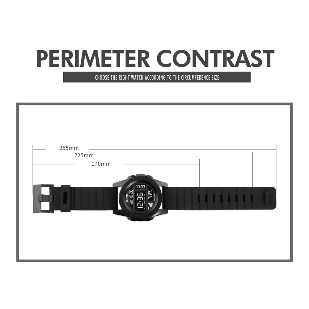 Skmei Lichtgevend Horloge Voor Mannen Sport Klok Digitale Horloges Waterdicht Horloge Horloge Alarm Countdown Relogio Masculino