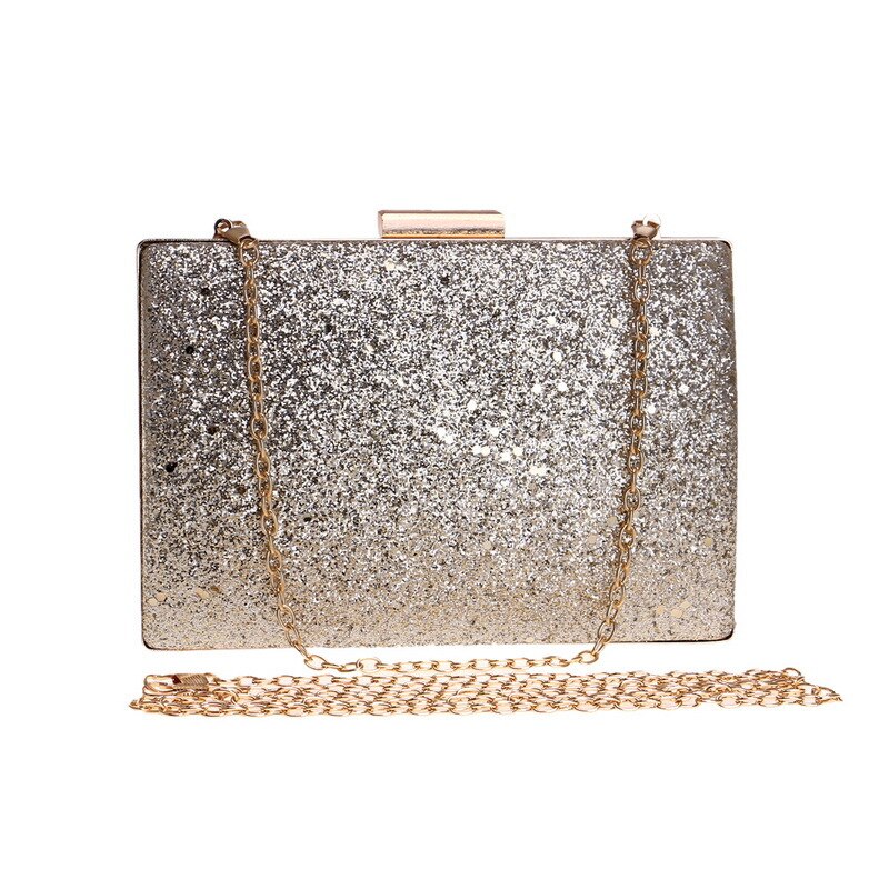 Mode Kleine Vrouwen Clutch Kroon Diamanten Dame Avondtassen Met Ketting Schouder Purse Rood/Zilver/Zwart/blauw/Goud Avondtasje