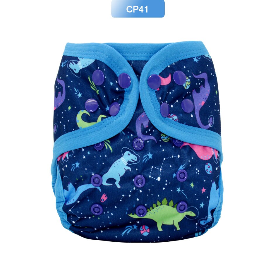 EezKoala Heavy Wetter AI2 Cloth Diaper Snap Insert Hemp Cotton Eco-Friendly Baby Nappy Waterproof Washable Night Nappies: CP41 AI2 Diaper