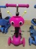 Coccinella scooter cestino-Metri di Alta auto Rana Telaio auto Blu Cestino Cestino di Plastica per Bambini di Stoccaggio Cesto di sub-