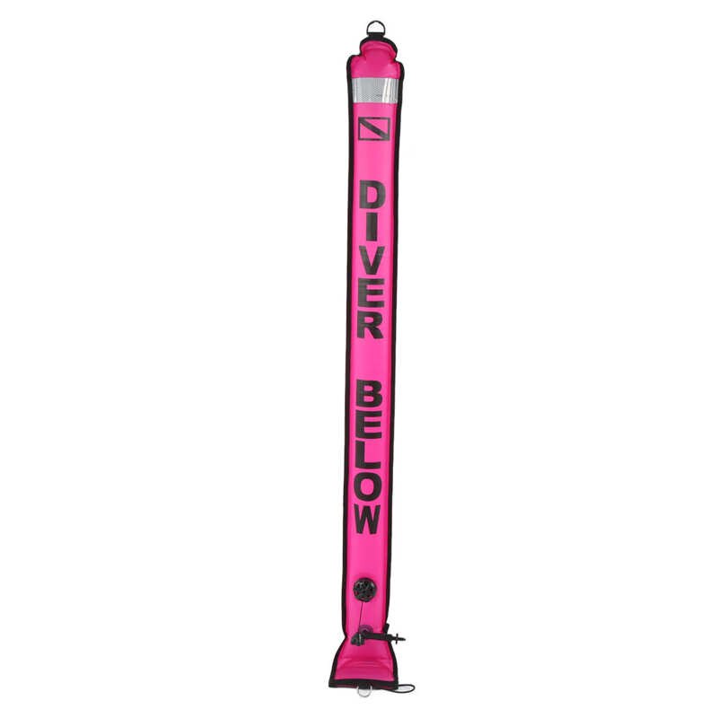 Diving Inflatable Safety Tube Reinforced Surface Marker Buoy for Diving: Color2