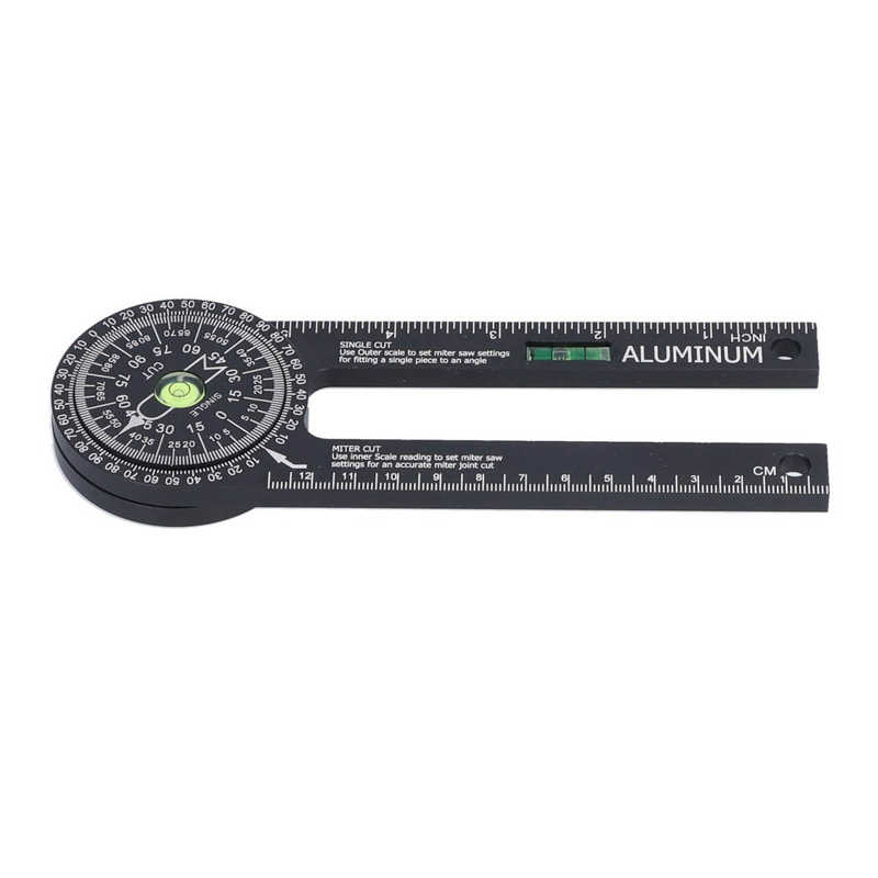 Angle Finder Clear Scale Miter Saw Protractor Accurate for Positioning