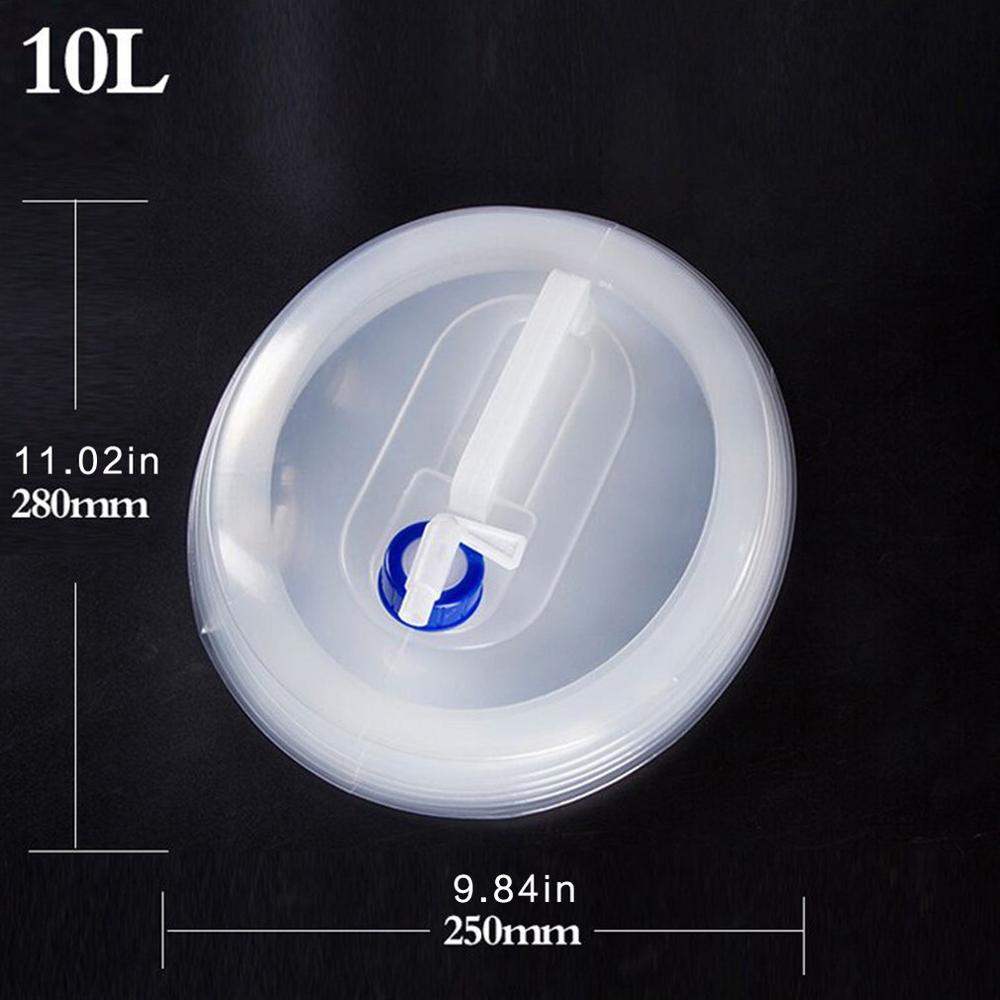 Collapsible Water Container Water Buckets, 3L/5L/8L/10L/15L Camping Water Storage Carrier Jug for Outdoors Hiking Survival: 10L