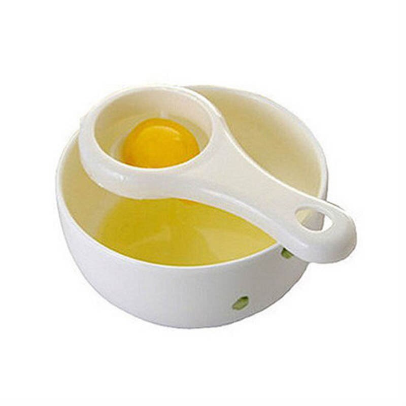 De buena separador de yema y clara de huevo divisor de huevo herramientas PP Material de grado alimenticio