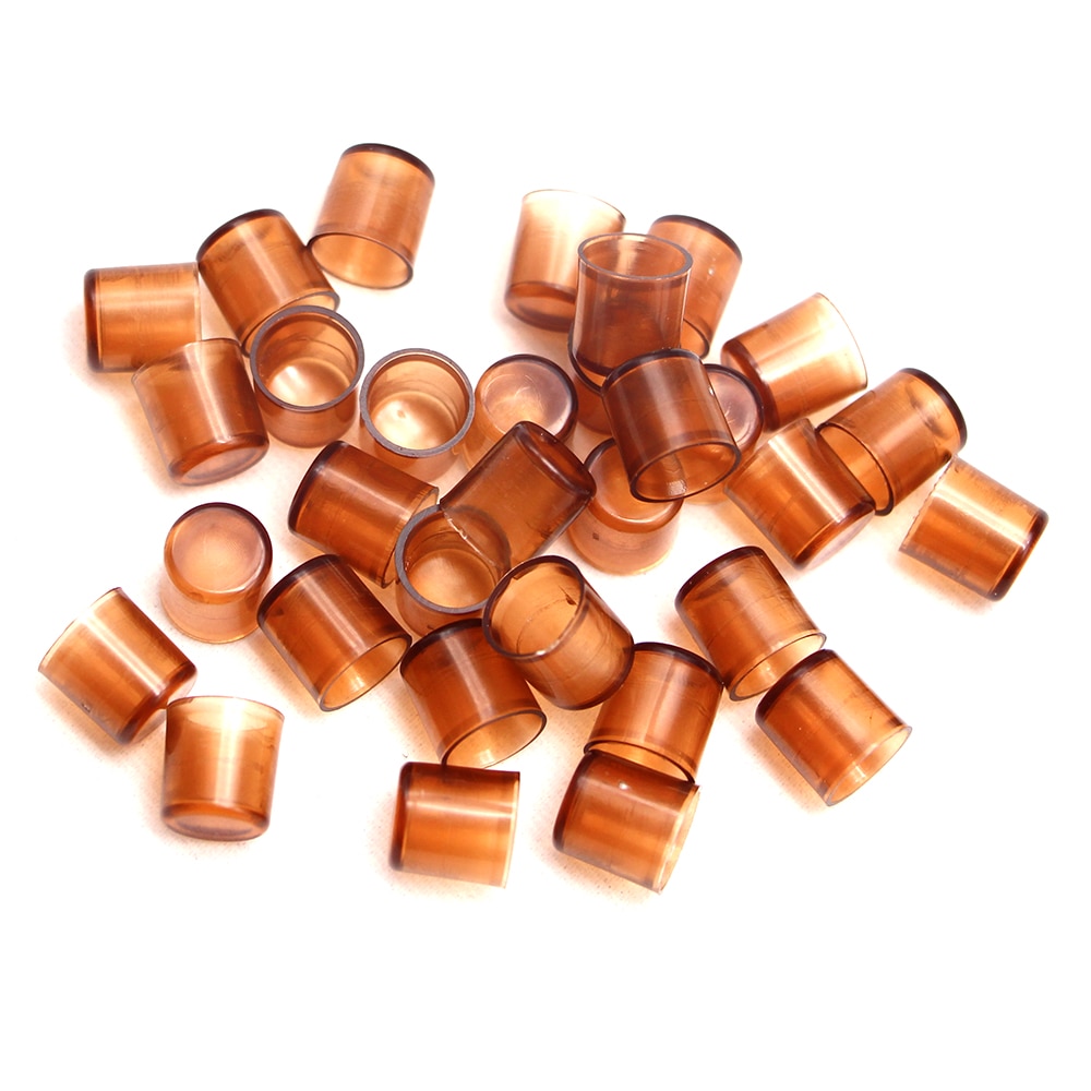 1000 pièces apiculture reine nouvelle abeille oeuf larve chambre outils d'élevage cellule en plastique jetable marron Cupkit fournitures équipement agricole