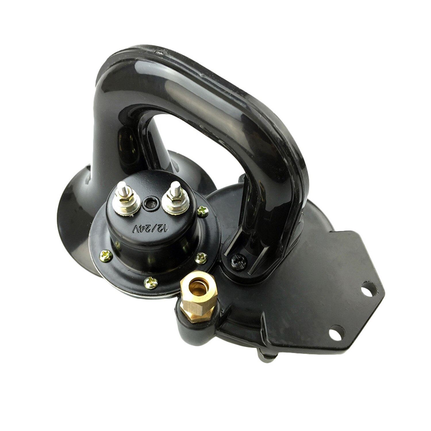 12 V/24 V 120DB Luid Enkele Trompet Slak Luchthoorn Sirene Waterdichte Luidspreker Universele Voor Auto Vrachtwagen bus Van