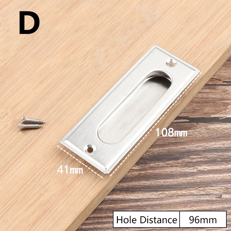 Moderne Onzichtbare Deur Handvat Ingebouwde Lade Eenvoudige Ronde Embeded Lade Deur Decor: D