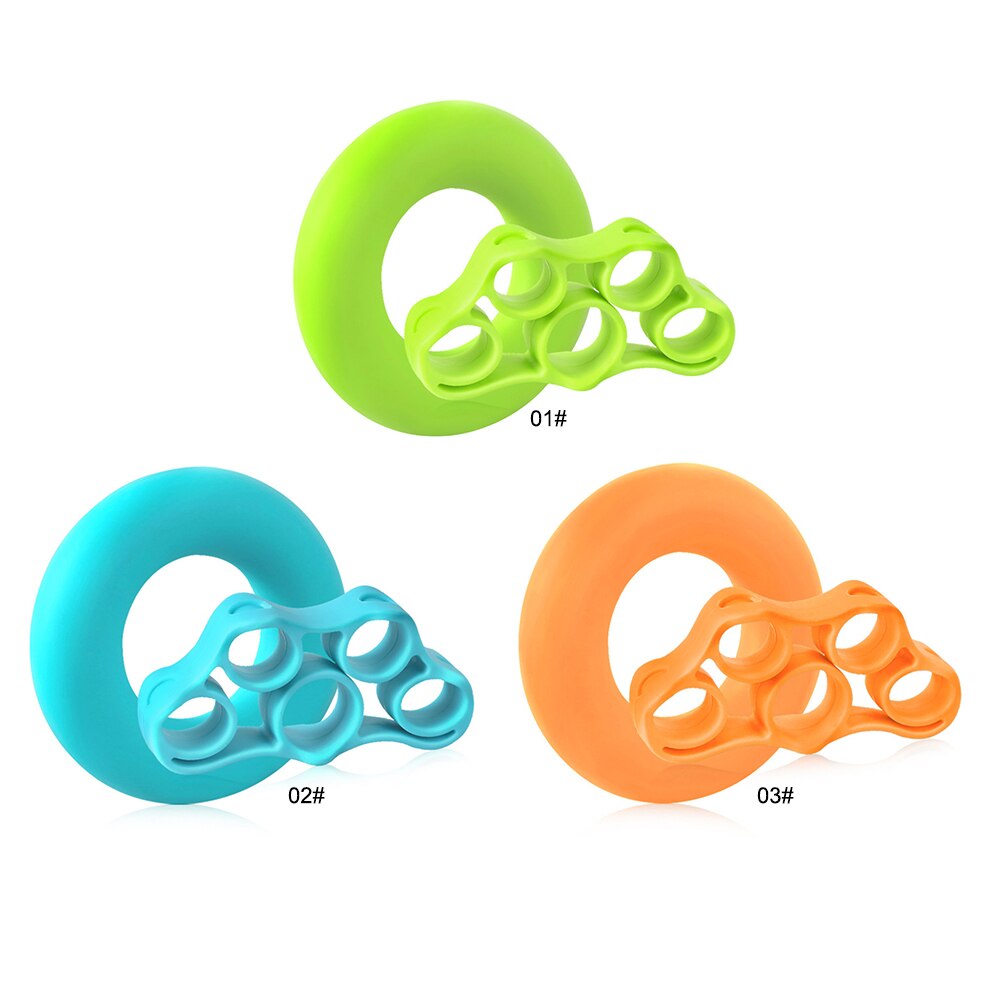 2pcs Resistance Bands Hand Grip Set Strengthener Exerciser Kit Finger Stretcher Finger Stretcher Speed Up Rehabilitation