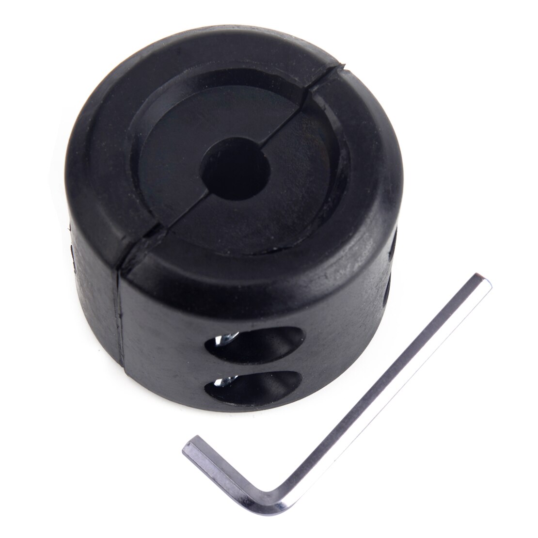 beler Universal Black Rubber Quad Bike ATV UTV Front Winch Cable Hook Stop Cushion Stopper