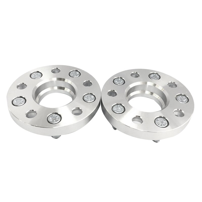 2 Stuks Auto Spoorverbreders Adapters Pakking Hub Centric Wiel Adapters 5X114.3 64.1 Mm Cb 15Mm Dikke Spacer