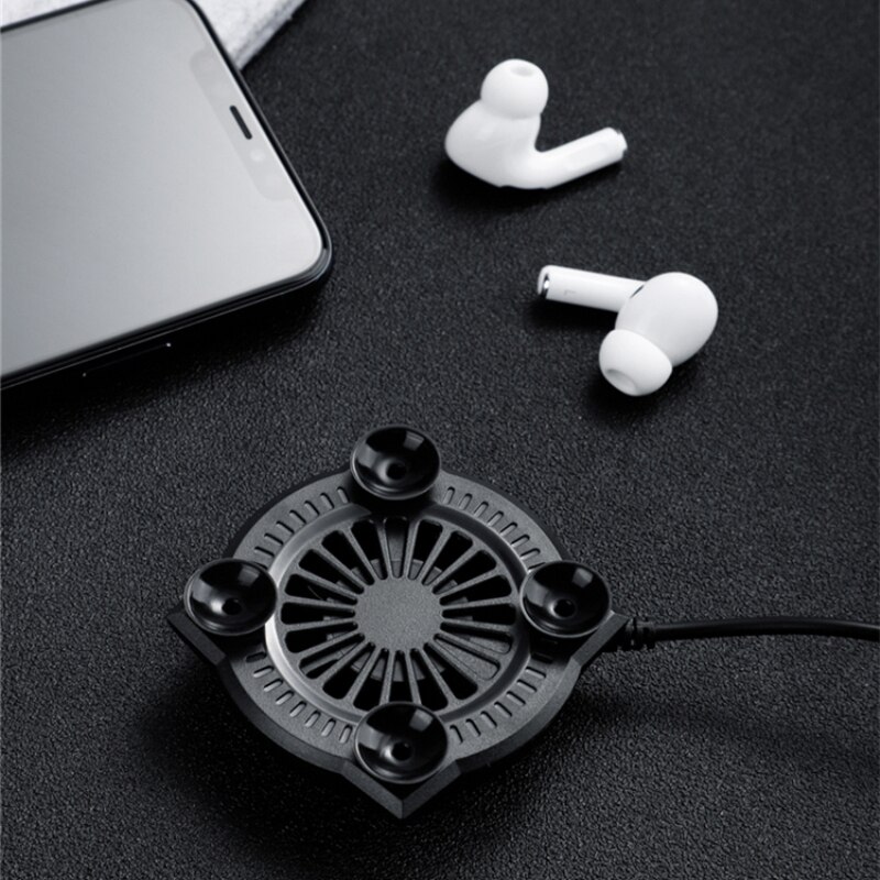 Universal Phone Cooler Mobile Phone Radiator Gaming Portable Mobile Phone Cooler Fan Cooling Heat Sink For Xiaomi iPhone Huawei