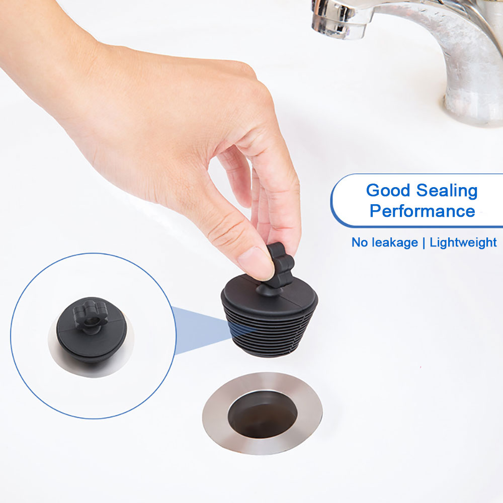 Silikon Quaddel Universal- Silikon Waschbecken Stecker Badewanne Stecker Boden Ablauf Wasser Lagerung Kanalisation Waschbecken Abdeckung Küche Schlecht Zubehör