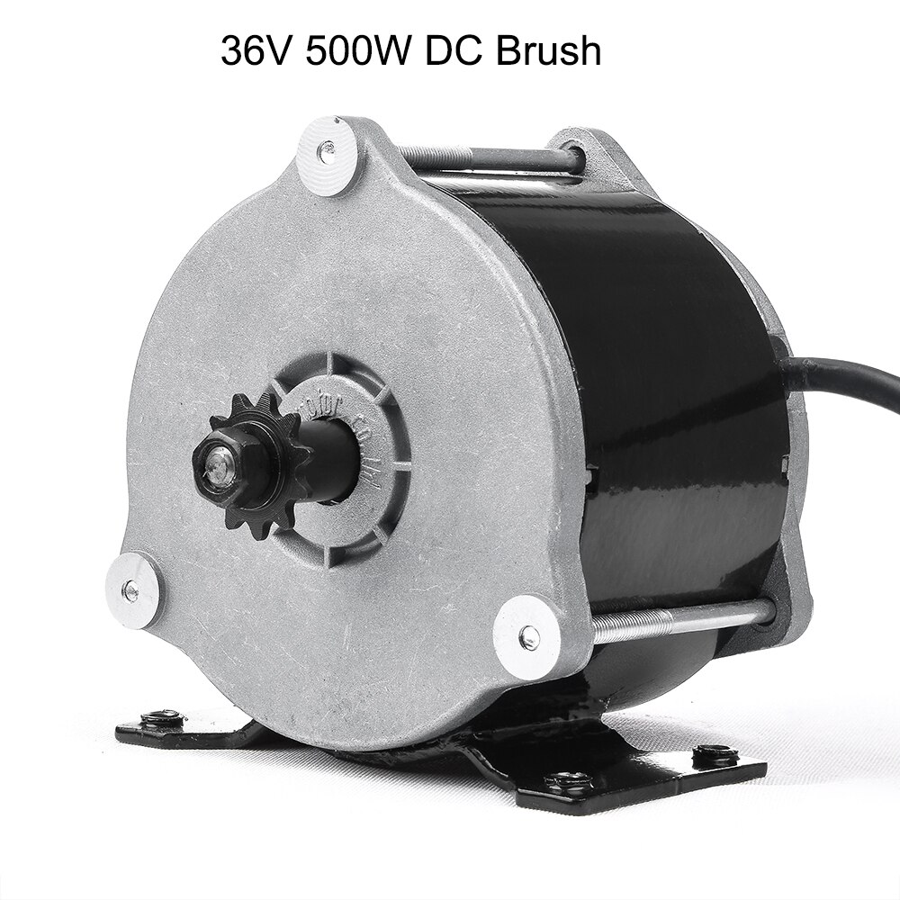 MY1016 350W 24V 36V DC Brushed Motor For Electric Bicycle Motor E-Scooter Ebike Belt Wheel Motor Kit Ebike Conversion Kit: C-36V500W