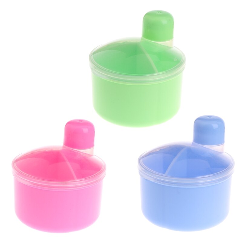 Mjölkpulver förvaring bärbar baby mjölkpulver formel dispenser mini behållare förvaring matningslåda