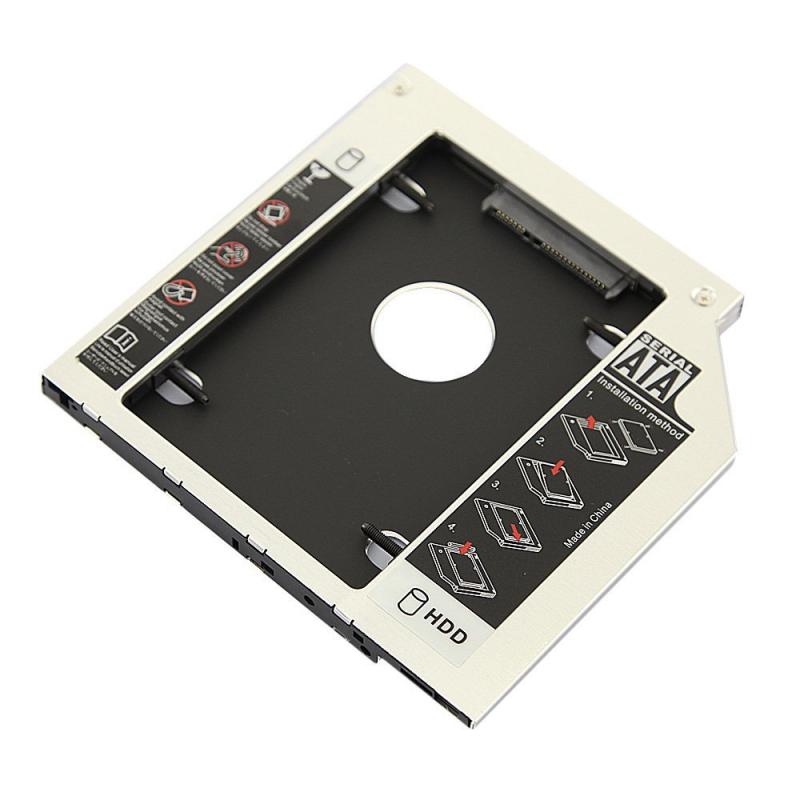 Sata 2nd Hdd Ssd Harde Schijf Caddy + Bezel Voor Hp Zbook 15 17 G2 G3 G4 Voor Thinkpad E420 e425 E430 L410 Dell N4010 N4030 Sony EA10