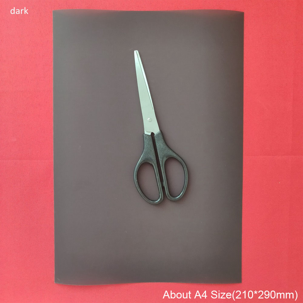 1 piece 3D Transparent Holographic Projection Film sample Adhesive about 210*290mm A4 projection screen car automobile display