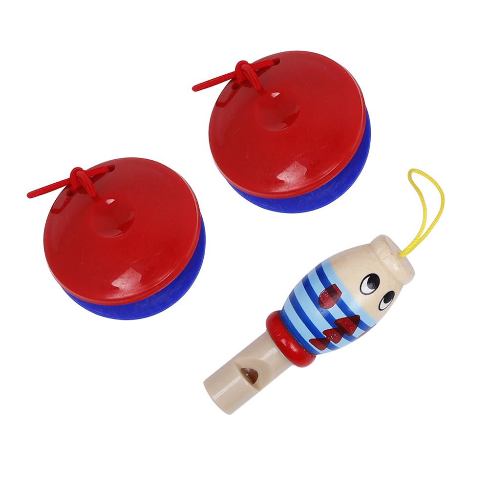 Ensemble de 8 pièces Instruments de musique éducation précoce Instrument d'éclairage mains détection pratique