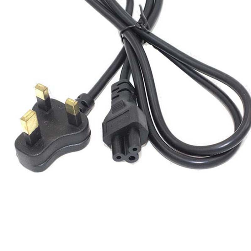 uk 3-Prong AC Power Cord cable Adapter lead Cable For Laptop HP Lenovo Sony IBM dell FOR LCD MONITOR