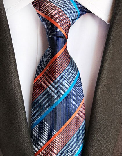 Gusleson 8Cm Mannen Zijden Stropdas Effen Plaid Gestreepte Stropdassen Voor Mannen Formele Zakelijke Bruiloft Accessoires Stropdas Voor Man Party: YU-G05