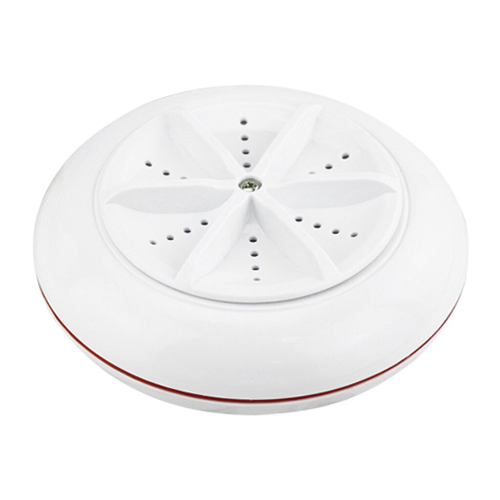 5v 7w mini -ultraääni -turbo -pesukone henkilökohtainen pyykinpesukone: Punainen