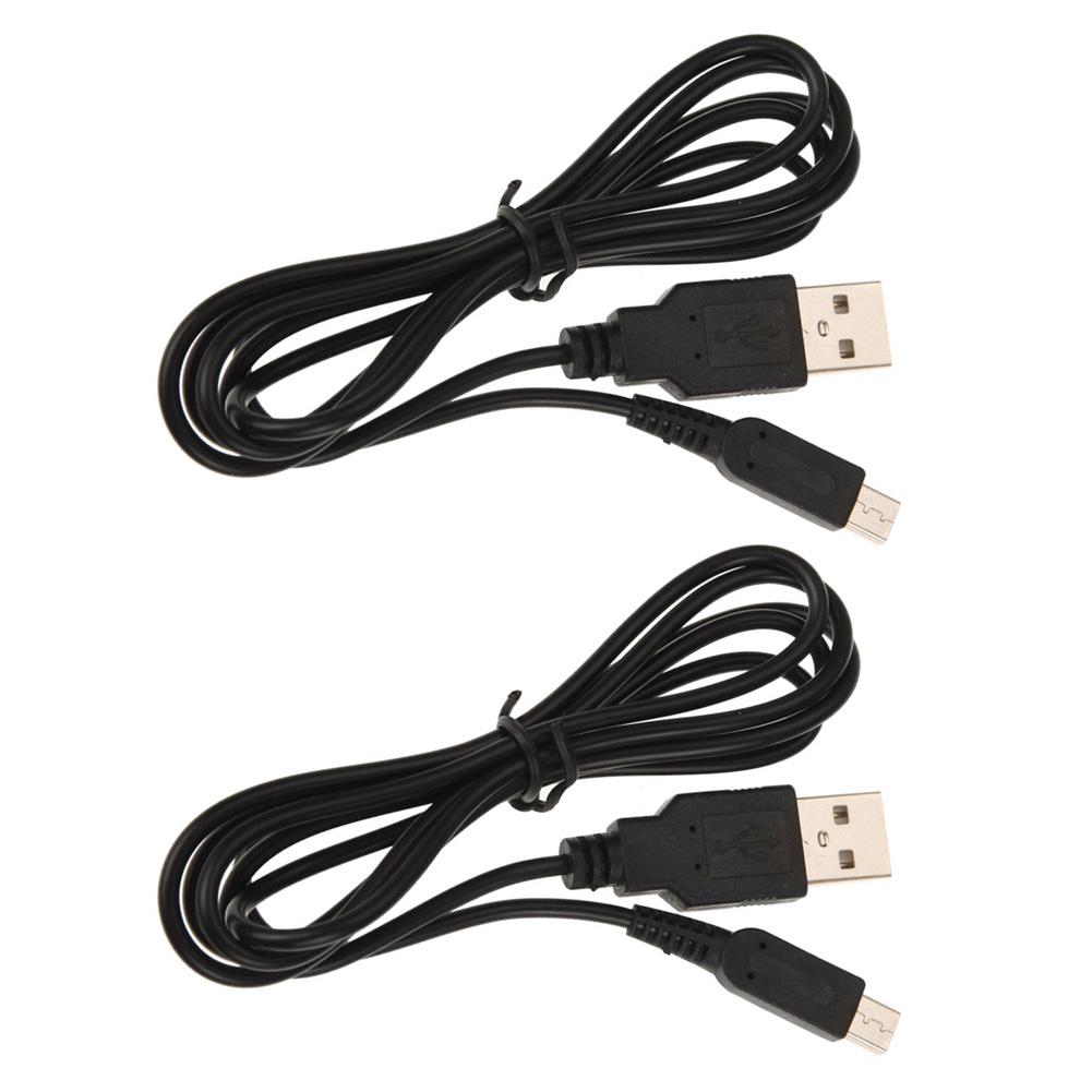 2Pcs 1.2M/3.9ft Usb Charging Power Cable Charger Cord Voor 3DS Dsi Ndsi