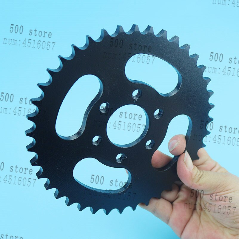 good Black Steel sprocket 428 40T tooth 37 mm 6 hole rear chain sprockets for 4 wheel ATV Motorcycle