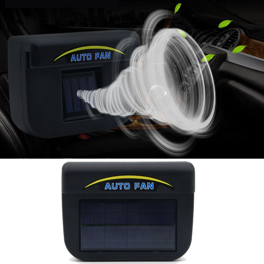 Solar Powered Car Exhaust Fan Air Vent Cool Fan Auto Cooler Ventilation System