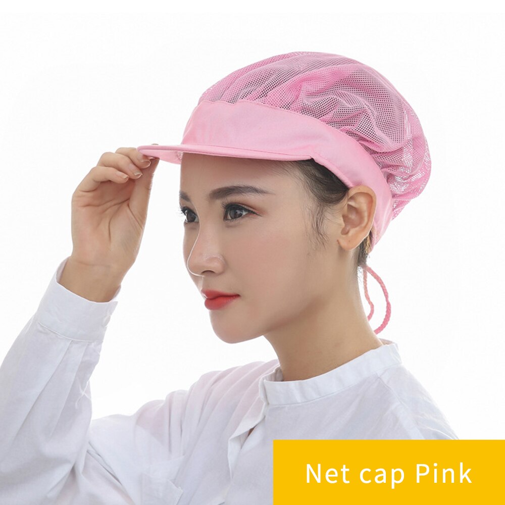Breathable Chef Cooking Cap Unisex Chef Hats Restaurant Kitchen Uniform Baking Hotel Food Service Waiter Work Wear: 3