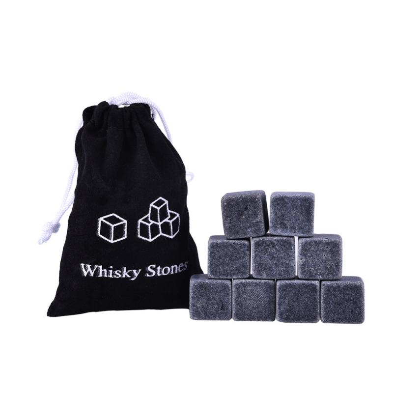100% natürliche Whiskey Steine Nippen Whiskey Eis Würfel, Felsen Kühlung Hochzeit Favor Weihnachten Kühlung Bar Eis Würfel Steine