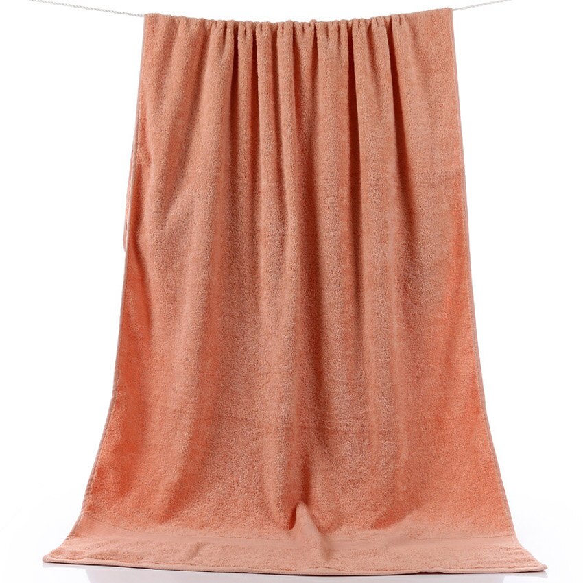 90*180cm Large Thick Bath Towel 100% Cotton Bathroom Shower Towels Home Hotel For Adults Multicolor toalla de ducha toalha: Light Coffee