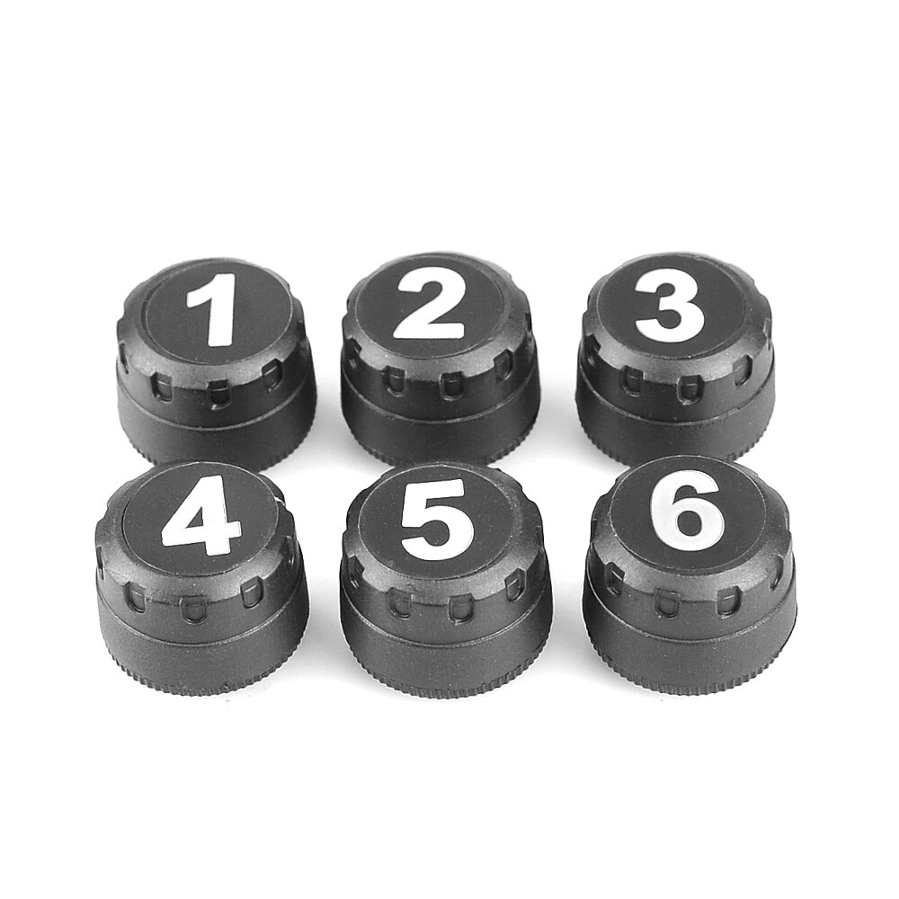 Newest S-02A 6 Wheel Truck Tire Pressure Monitor Wireless Tire Pressure Monitor Portable Solar Tire Pressure Monitor