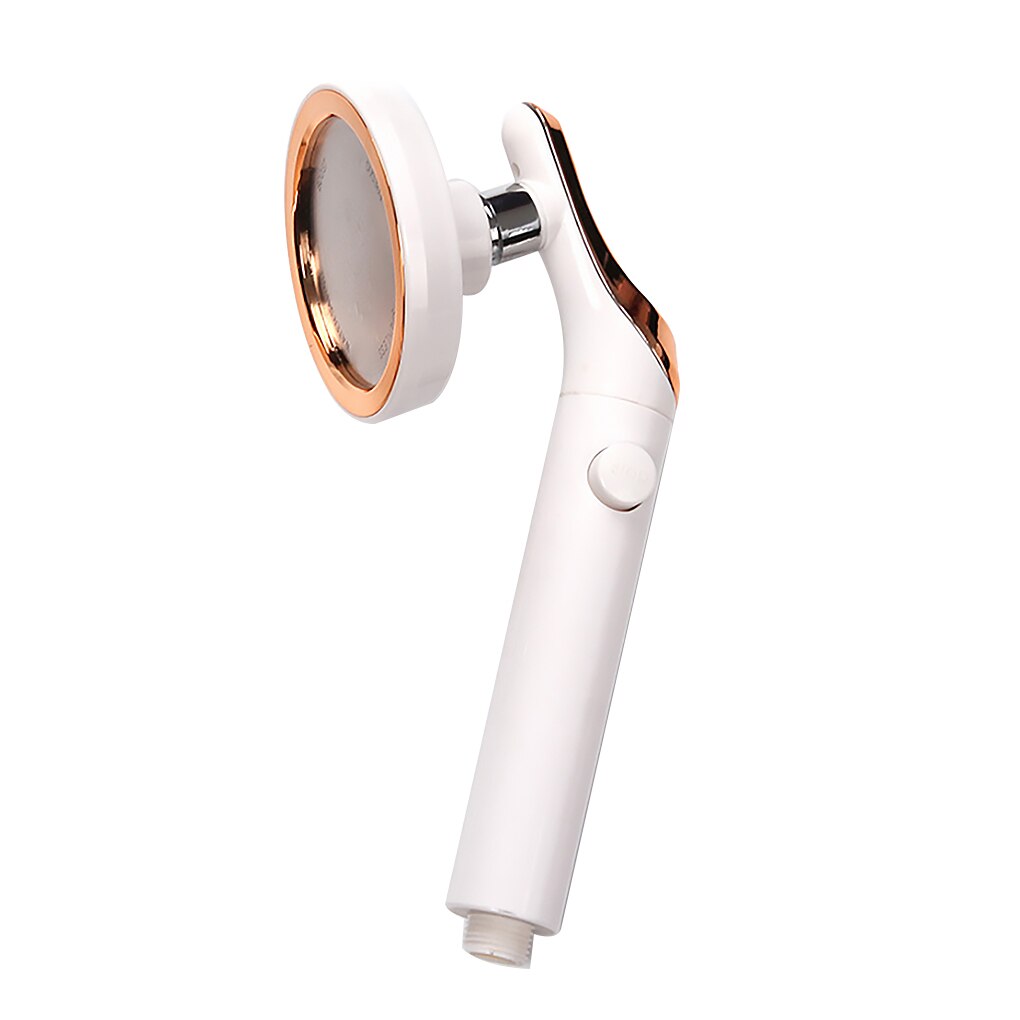 Verstelbare Badkamer Douchekop Douche Kraan Moderne Accessoire Badkamer Armaturen Hoge Druk Douchekop Jetting Spa Sproeier Abs: White