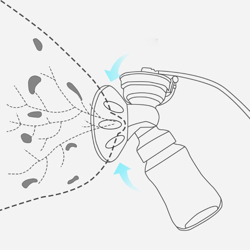 Electric Breast Pump Automatic Milker with Baby Bottle Maternal Nipple Suction Milk Extractor USB Chargable