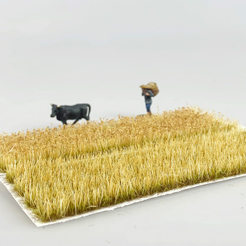 4Strips/Doos 1/72-1/87 Ho Tarwe Veld Rijst Veld Strip Miniatuur Zand Plaat Sence Model