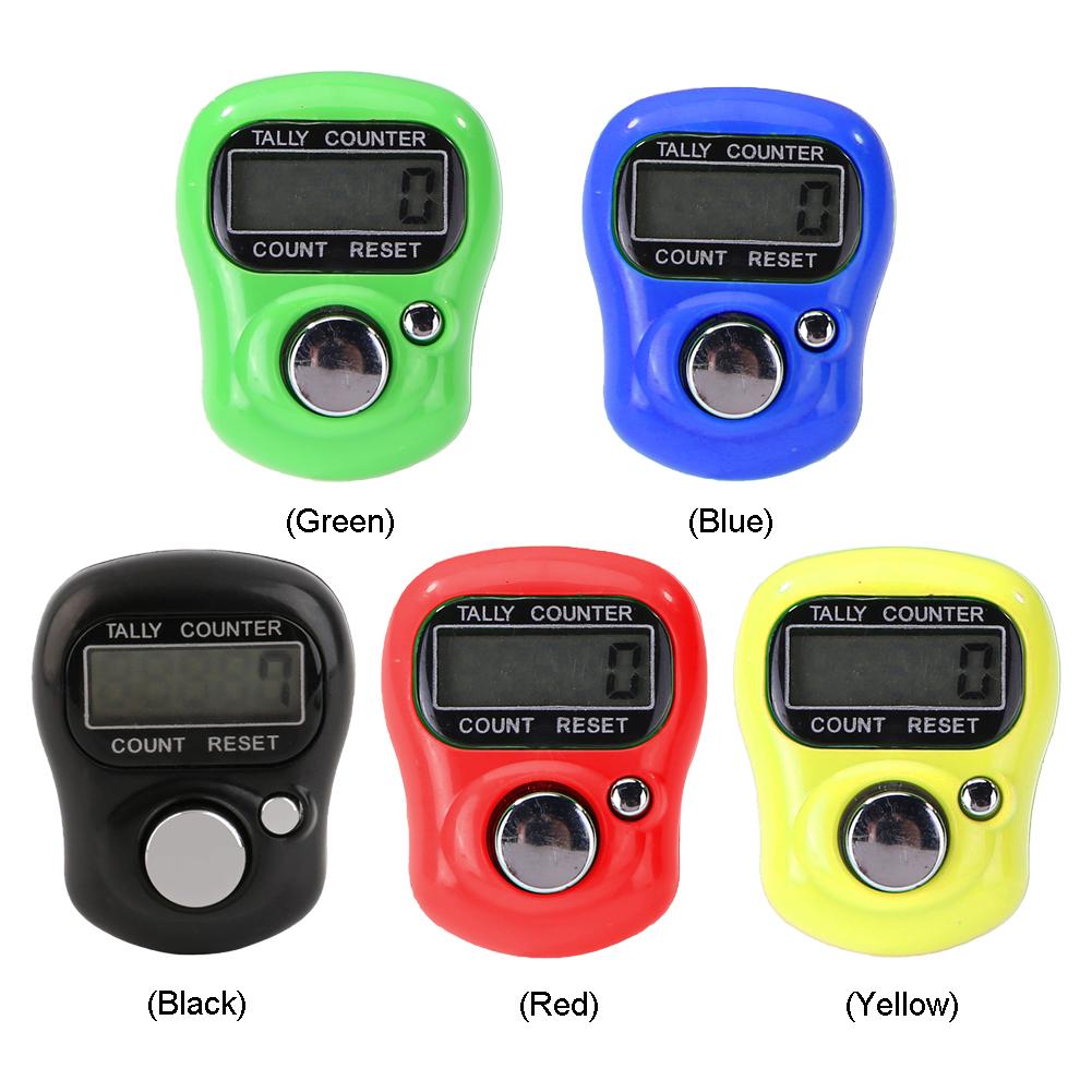 Mini contador portátil Stitch dedo marcador fila precisión practicidad LCD contador Digital electrónico AG3 Botón de batería