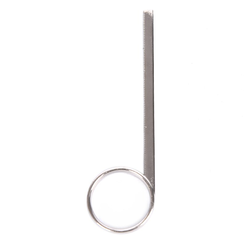 Nickel Plated Metal Trumpet 3rd Valve Slide Finger Pull Ring For Trumpet Cornet Replacement Accessories