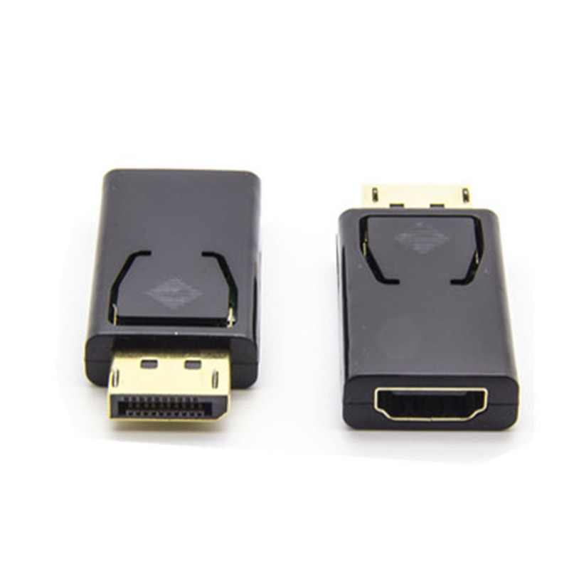 Display Port Naar Hdmi-Compatibel Adapter Displayport Man-vrouw Converters Audio En Video Synchronisatie Transmissie 1080P