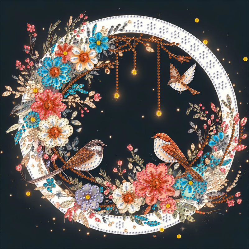 1-delige 5D dierendiamantschilderset, frameloze doe-het-zelf-huisdecoratie of festivalcadeau diamantkunstset en volledige set gereedschappen: YELLOW